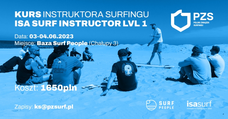 Kurs Instruktora Surfingu ISA LVL 1