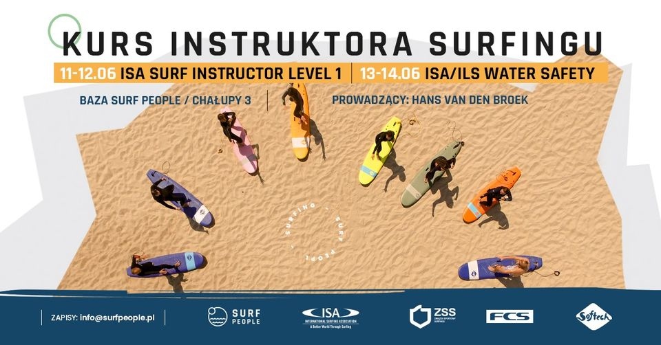 Międzynarodowy Kurs Instruktora Surfingu – ISA 2022