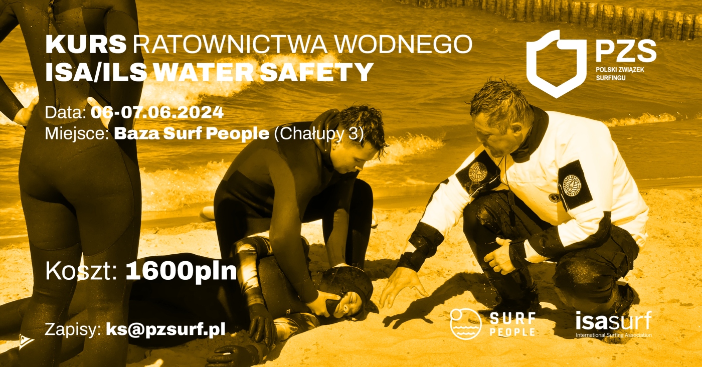 Kurs Ratownictwa Wodnego ISA/ILS Water Safety 2024