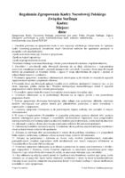 Regulamin Dyscyplinarny