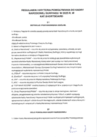 Regulamin Powoływania do Kadry Narodowej 2025