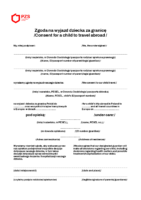 Zgoda na wyjazd zagraniczny niepełnoletniego zawodnika