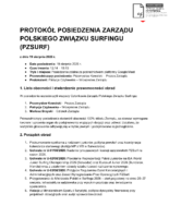 Zebranie Zarządu 19.08.2026 PK PC
